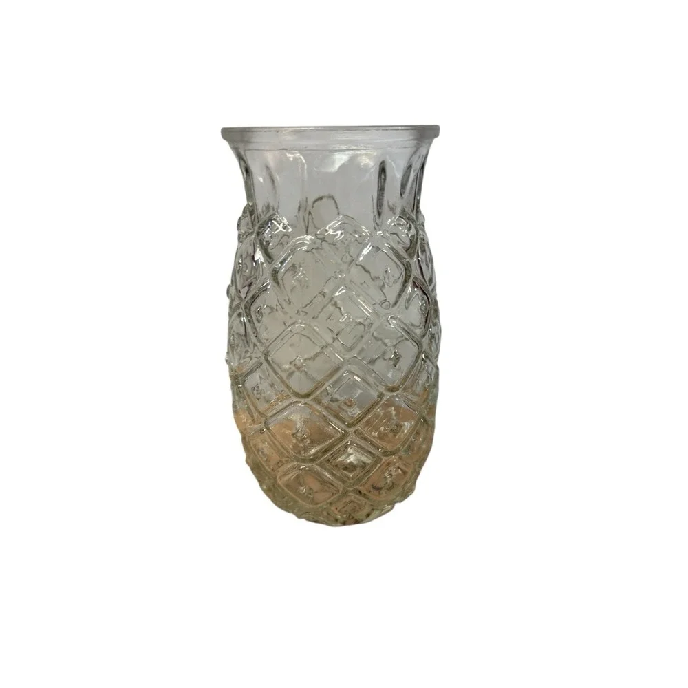 Libbey 56880 Tiki 17 Oz. Pineapple Glass Lot Of‎ 10 /CS